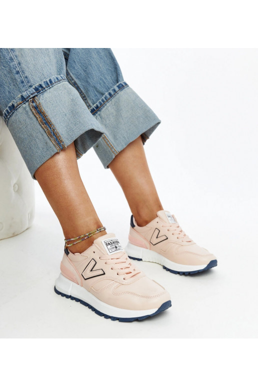 Rozā sneakers uz biezas zoles Olonio Rozā sneakers uz biezas zoles Olonio