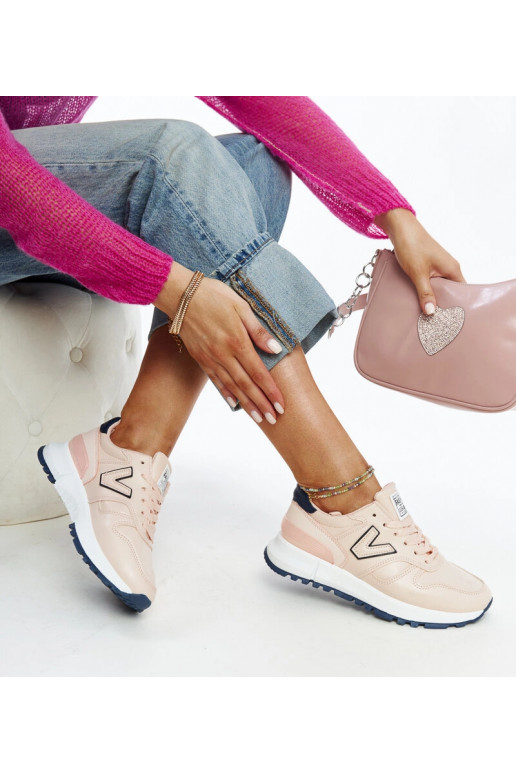 Rozā sneakers uz biezas zoles Olonio Rozā sneakers uz biezas zoles Olonio