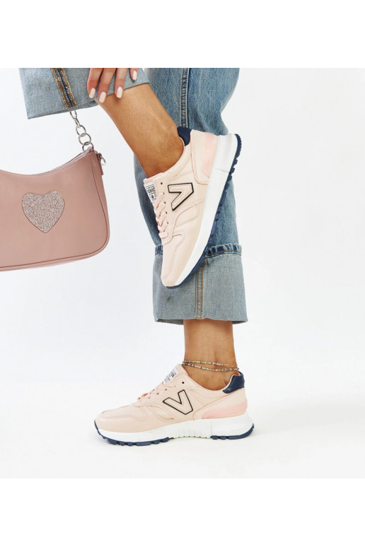 Rozā sneakers uz biezas zoles Olonio Rozā sneakers uz biezas zoles Olonio