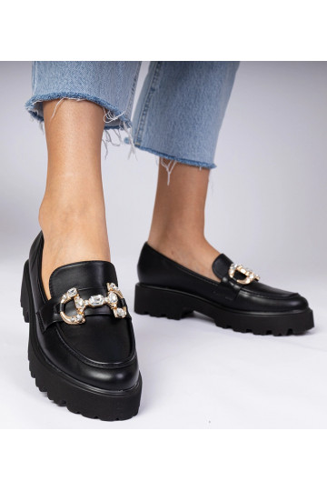 Melnas elegantas mokasīnas... 2