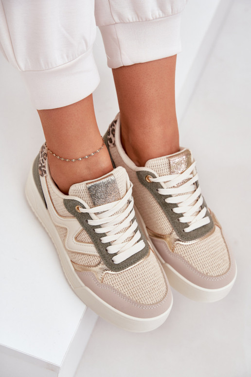 sporta apavi Sieviešu ar platformu ar leoparda kažokādas rakstu Zaļas krāsas Lorori sporta apavi Sieviešu ar platformu ar leoparda kažokādas rakstu Zaļas krāsas Lorori