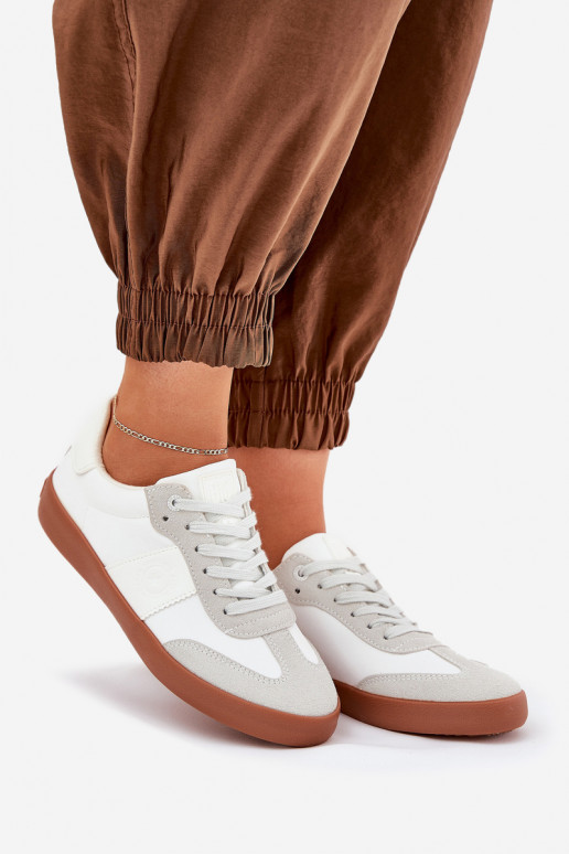 Sneakers modeļa apavi Sieviešu Big Star RR274371 Baltas-Pelēkas krāsas Sneakers modeļa apavi Sieviešu Big Star RR274371 Baltas-Pelēkas krāsas