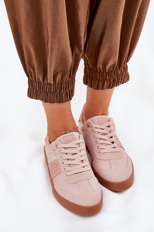 Sneakers modeļa apavi Sieviešu Big Star RR274373 Rozā krāsas