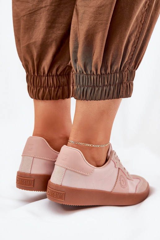 Sneakers modeļa apavi Sieviešu Big Star RR274373 Rozā krāsas