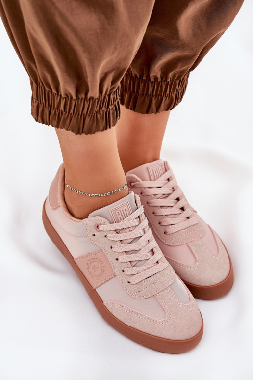 Sneakers modeļa apavi Sieviešu Big Star RR274373 Rozā krāsas