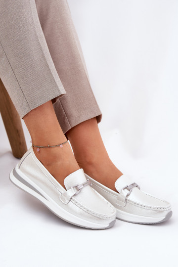 Āda sieviešu mokasīni S.Barski GR51-598 perlamutra