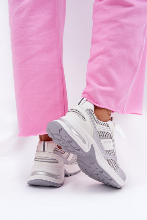 Sneakers modeļa apavi Sieviešu Big Star RR274A195 baltas krāsas