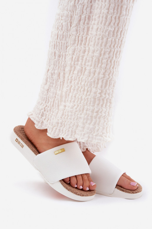 sieviešu čības Big Star RR274A103 baltas krāsas