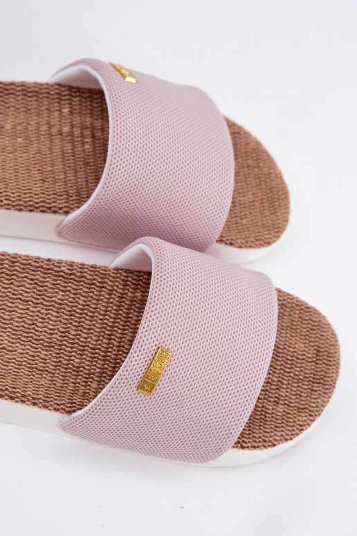 sieviešu čības Big Star RR274A105 Gaiši sārtas krāsas sieviešu čības Big Star RR274A105 Gaiši sārtas krāsas