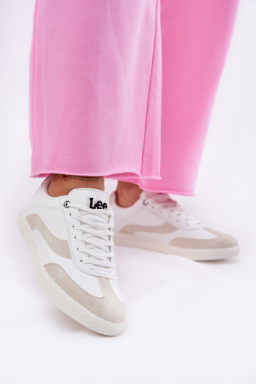 Sneakers modeļa apavi Sieviešu LEE LIAN INOMEN LOIN 50251005.1FG baltas krāsas