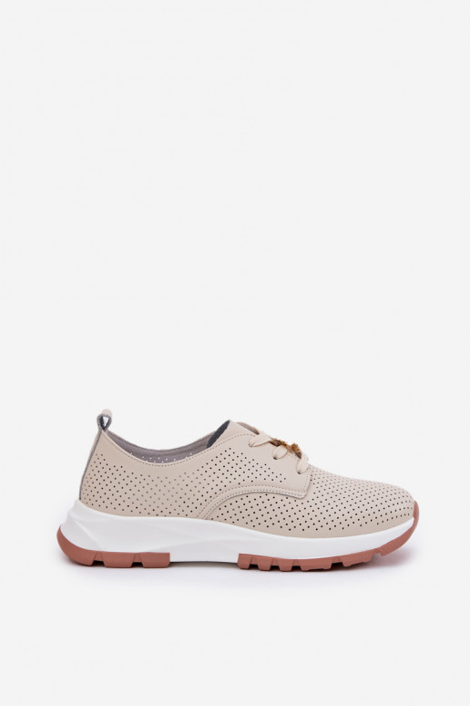 Āda apavi Sieviešu Z Przypinką Artiker 54C1811 smilšu krāsas