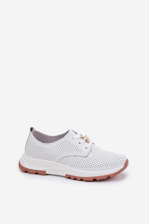 Āda apavi Sieviešu Z Przypinką Artiker 54C1810 baltas krāsas