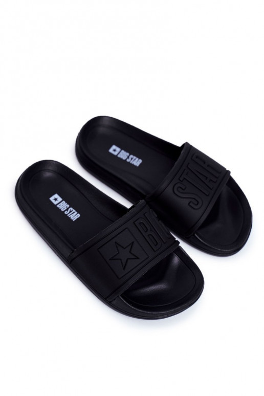 Čības Bērnu apavi Big Star melnas krāsas DD374157