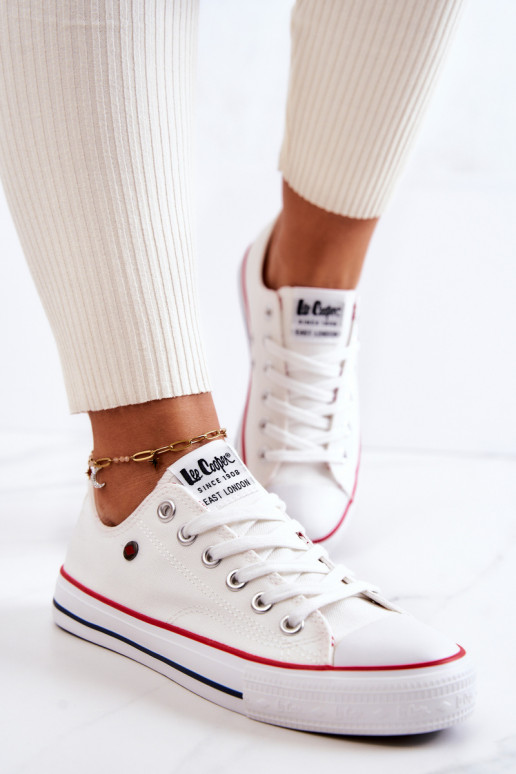 Sieviešu apavi Lee Cooper LCIN-22-31-0875L baltas krāsas Sieviešu apavi Lee Cooper LCIN-22-31-0875L baltas krāsas