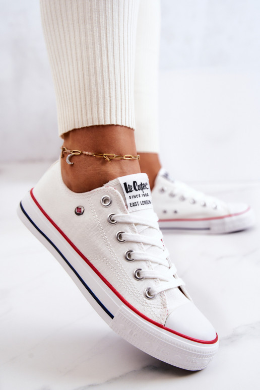 Sieviešu apavi Lee Cooper LCIN-22-31-0875L baltas krāsas Sieviešu apavi Lee Cooper LCIN-22-31-0875L baltas krāsas