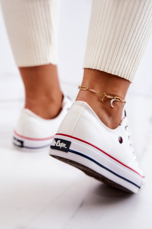 Sieviešu apavi Lee Cooper LCIN-22-31-0875L baltas krāsas Sieviešu apavi Lee Cooper LCIN-22-31-0875L baltas krāsas