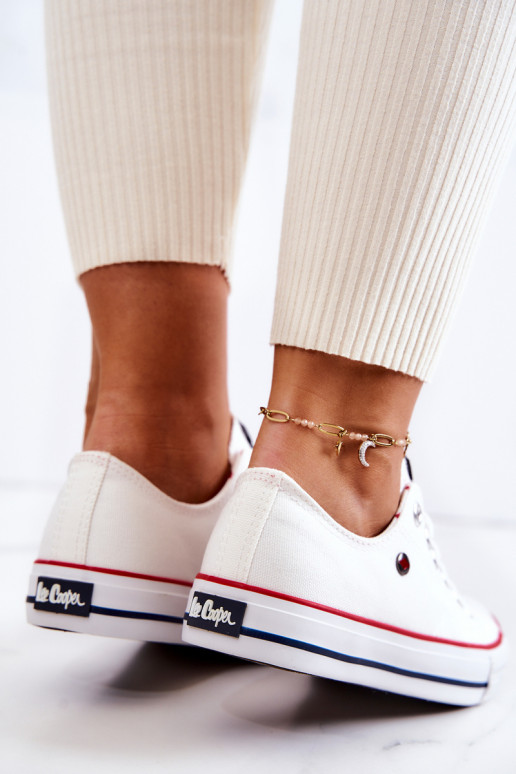 Sieviešu apavi Lee Cooper LCIN-22-31-0875L baltas krāsas Sieviešu apavi Lee Cooper LCIN-22-31-0875L baltas krāsas