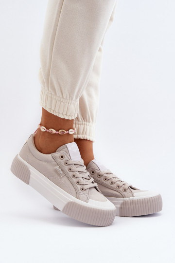 sieviešu puszābaki Uz biezas zoles Lee Cooper LCIN-24-31-2178 Pelēkas krāsas