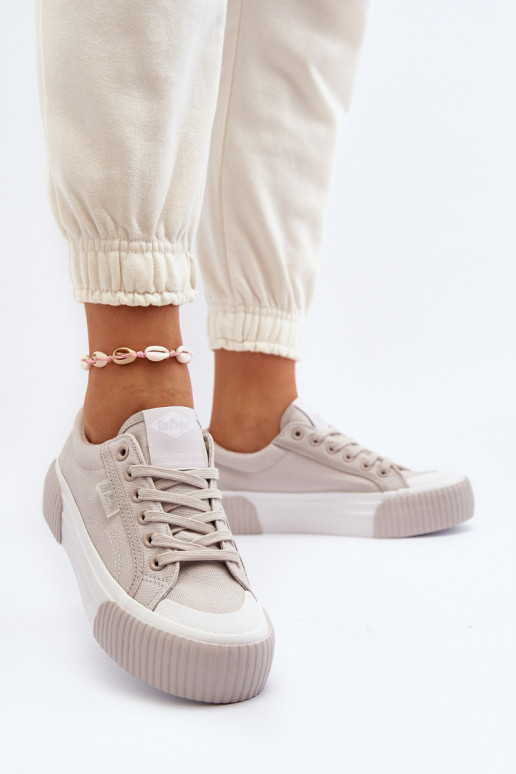 sieviešu puszābaki Uz biezas zoles Lee Cooper LCIN-24-31-2178 Pelēkas krāsas