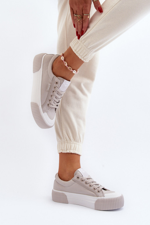 sieviešu puszābaki Uz biezas zoles Lee Cooper LCIN-24-31-2178 Pelēkas krāsas