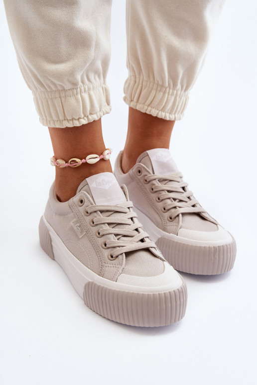 sieviešu puszābaki Uz biezas zoles Lee Cooper LCIN-24-31-2178 Pelēkas krāsas