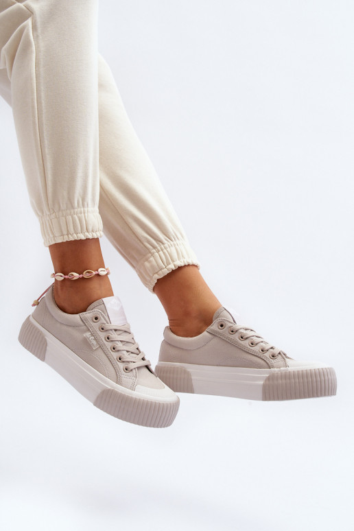 sieviešu puszābaki Uz biezas zoles Lee Cooper LCIN-24-31-2178 Pelēkas krāsas