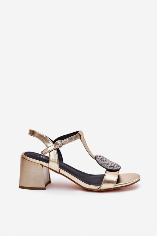 Sieviešu basenes ar ornamentiem D&A JC51-842 Zelta krāsas Sieviešu basenes ar ornamentiem D&A JC51-842 Zelta krāsas