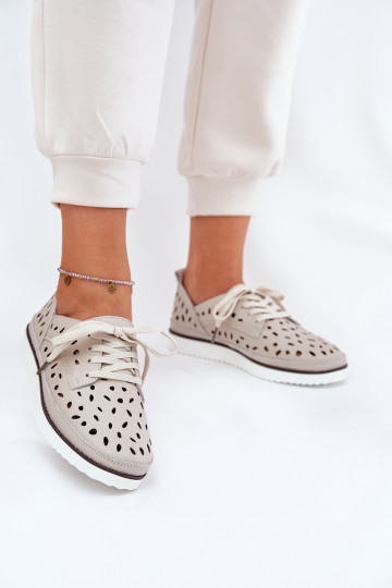 apavi Āda Sieviešu S.Barski LR51-610 smilšu krāsas