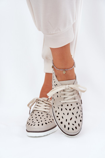 apavi Āda Sieviešu S.Barski LR51-610 smilšu krāsas 2