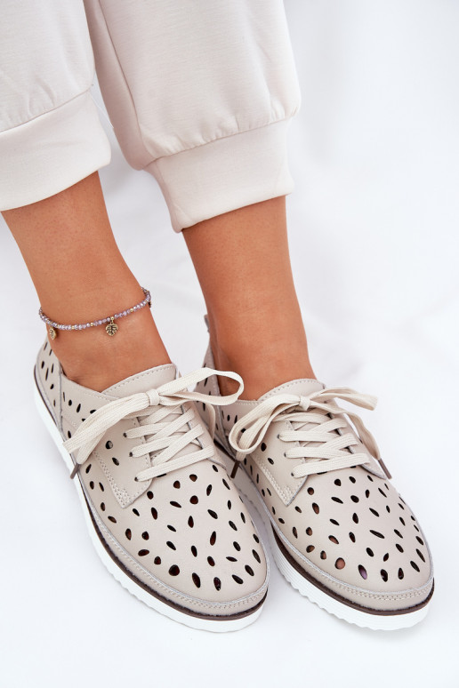 apavi Āda Sieviešu S.Barski LR51-610 smilšu krāsas