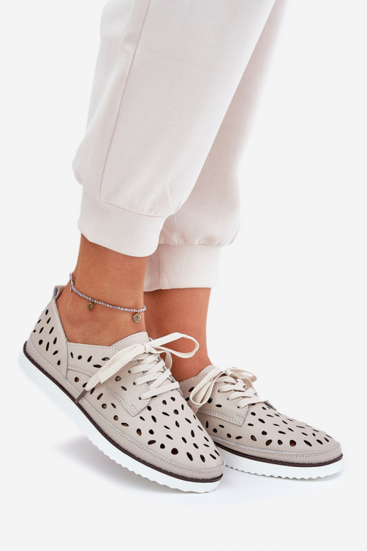 apavi Āda Sieviešu S.Barski LR51-610 smilšu krāsas