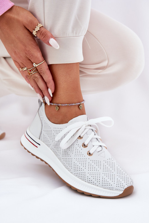 Āda Gaisma apavi Sieviešu Artiker 54C1758 baltas krāsas