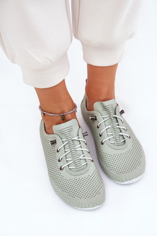 apavi Sieviešu Izgatavota no dabīgas ādas Artiker 54C0833 zaļas krāsas apavi Sieviešu Izgatavota no dabīgas ādas Artiker 54C0833 zaļas krāsas