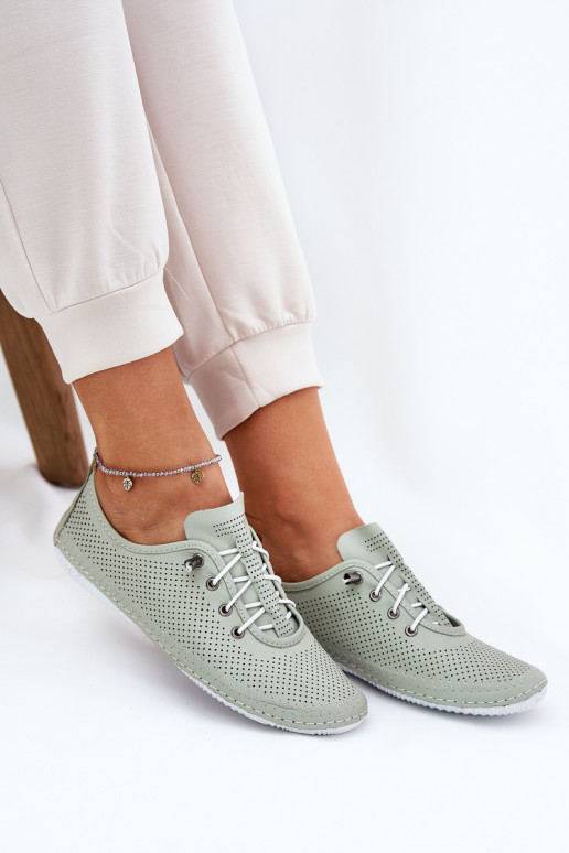 apavi Sieviešu Izgatavota no dabīgas ādas Artiker 54C0833 zaļas krāsas apavi Sieviešu Izgatavota no dabīgas ādas Artiker 54C0833 zaļas krāsas