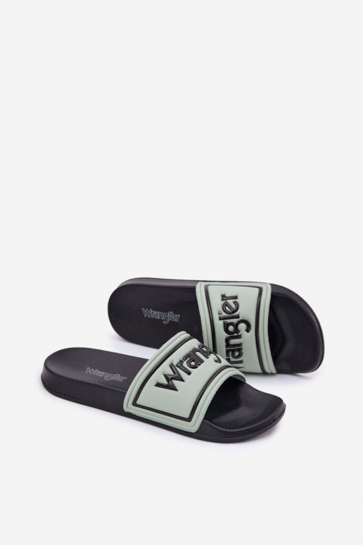 Čības Vīriešiem INRANGLER AVERELL SLIDER MEN LOIN 20251042.52D zaļas krāsas