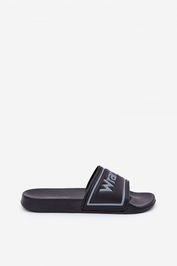 Wrangler Averell Slider Men Loin 20251042.25Y vīriešu melnas čības 2