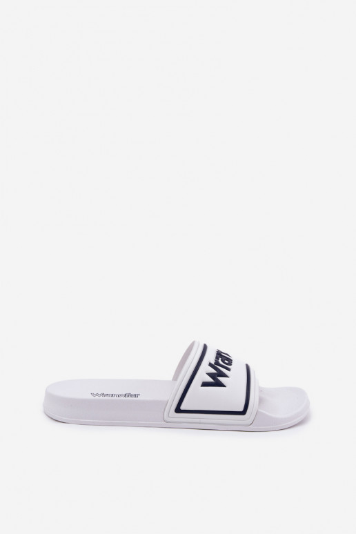 Čības Vīriešiem INRANGLER AVERELL SLIDER MEN LOIN 20251042.1FG baltas krāsas