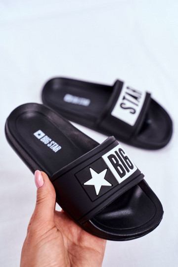 Čības Bērnu apavi Big Star melnas krāsas DD374150