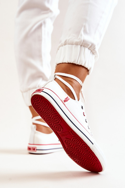 Sieviešu Auduma brīvā laika apavi BIG STAR JJ274123 baltas krāsas