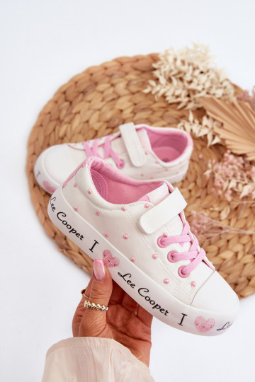 brīvā laika apavi Bērnu Lee Cooper LCIN-24-02-2159 baltas krāsas 2