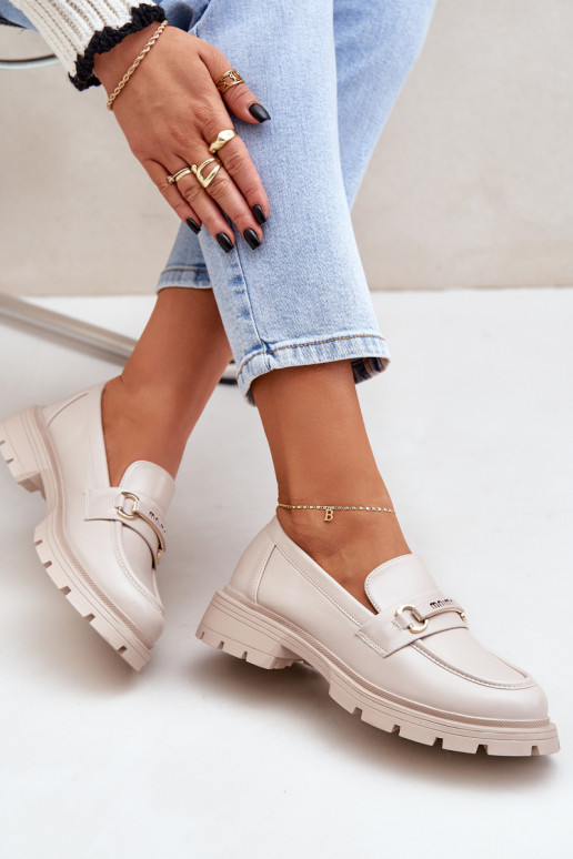 Smilšu krāsas klasiskā stila sieviešu...