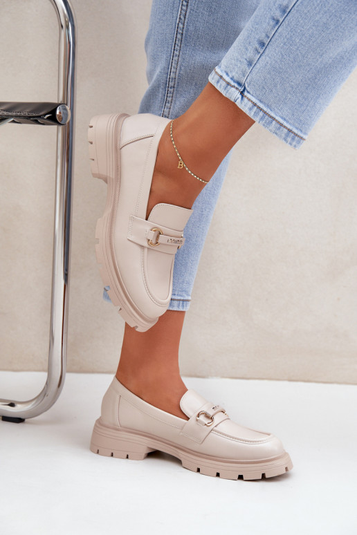 Smilšu krāsas klasiskā stila sieviešu...