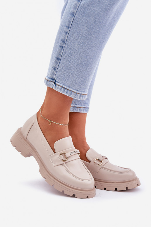 Smilšu krāsas klasiskā stila sieviešu...