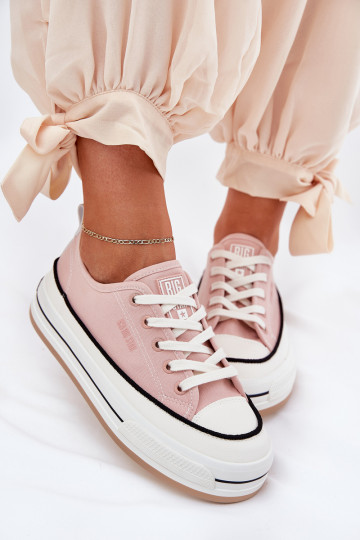 Sieviešu apavi Big Star NN274207 rozā krāsā 2