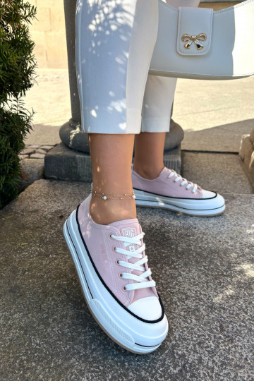 Sieviešu apavi Big Star NN274207 rozā krāsā