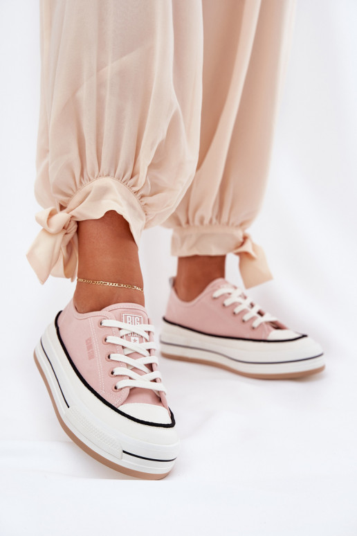 Sieviešu apavi Big Star NN274207 rozā krāsā