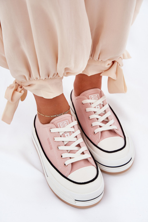 Sieviešu apavi Big Star NN274207 rozā krāsā