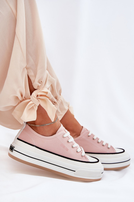 Sieviešu apavi Big Star NN274207 rozā krāsā