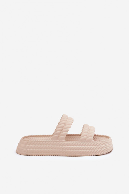 Vieglas čības uz pirksta Gaisma sieviešu čības ar platformu S.Barski ZK51-001 smilšu krāsas Vieglas čības uz pirksta Gaisma sieviešu čības ar platformu S.Barski ZK51-001 smilšu krāsas