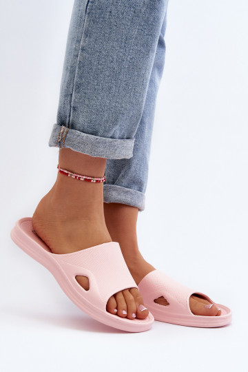 Klasiska modeļa sieviešu čības Rozā krāsas Juniria 2